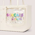 Decorative Insert Skincare Outdoor Adventure Pool Tote Waterproof Waterproof with Easy Clean Surface for Boat Trips Travel Organizer Vacation Essentials for Women