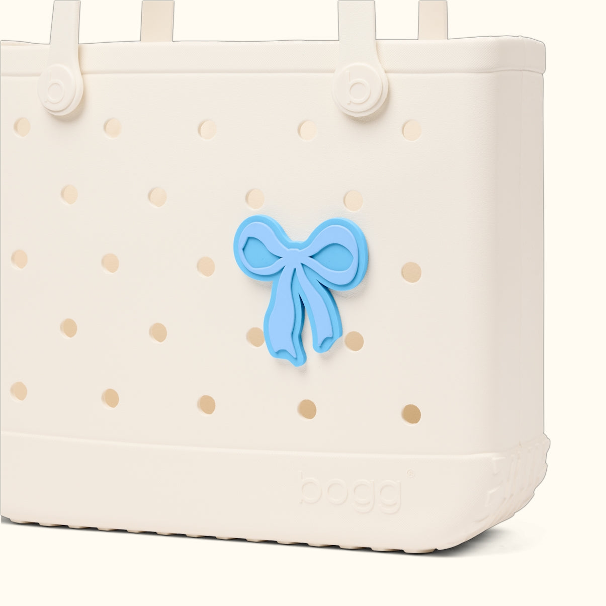 Bogg Bit Blue Bow Vacation Gear Organizer Luxury Tip Resistant Easy Maintenance Surface for Cruise Travel