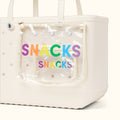 Decorative Insert Snacks Sunny Getaway Carryall Premium Oversized Adjustable Shoulder Strap for Pool Activities