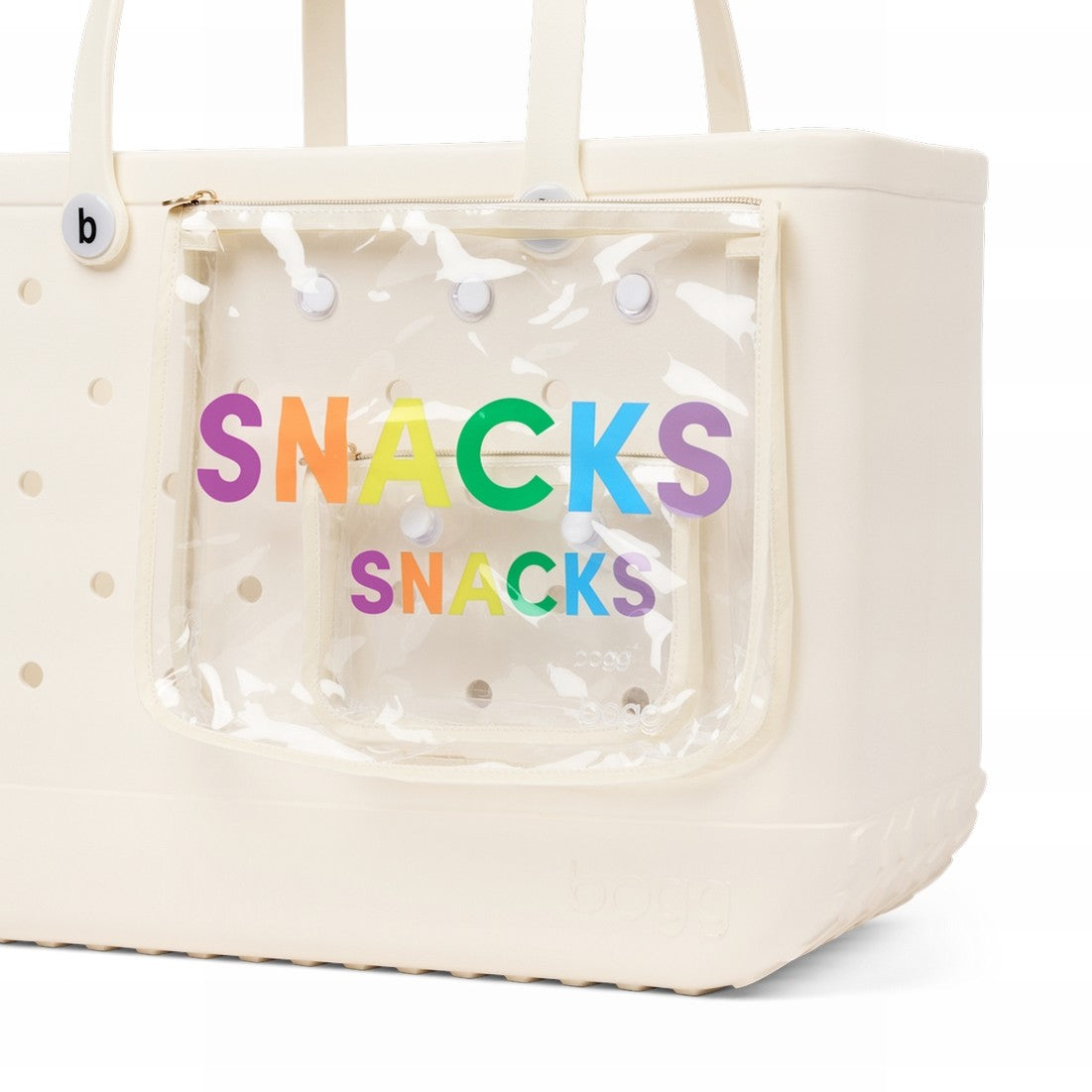 Decorative Insert Snacks Vacation Gear Organizer Functional Travel Friendly Reinforced Grip Handles for Weekend Travel