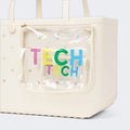 Decorative Insert Tech Boat Trip Waterproof Tote Easy Clean Travel Friendly with Extra Storage Compartments for Lake Adventures Travel Organizer Vacation Essentials for Women