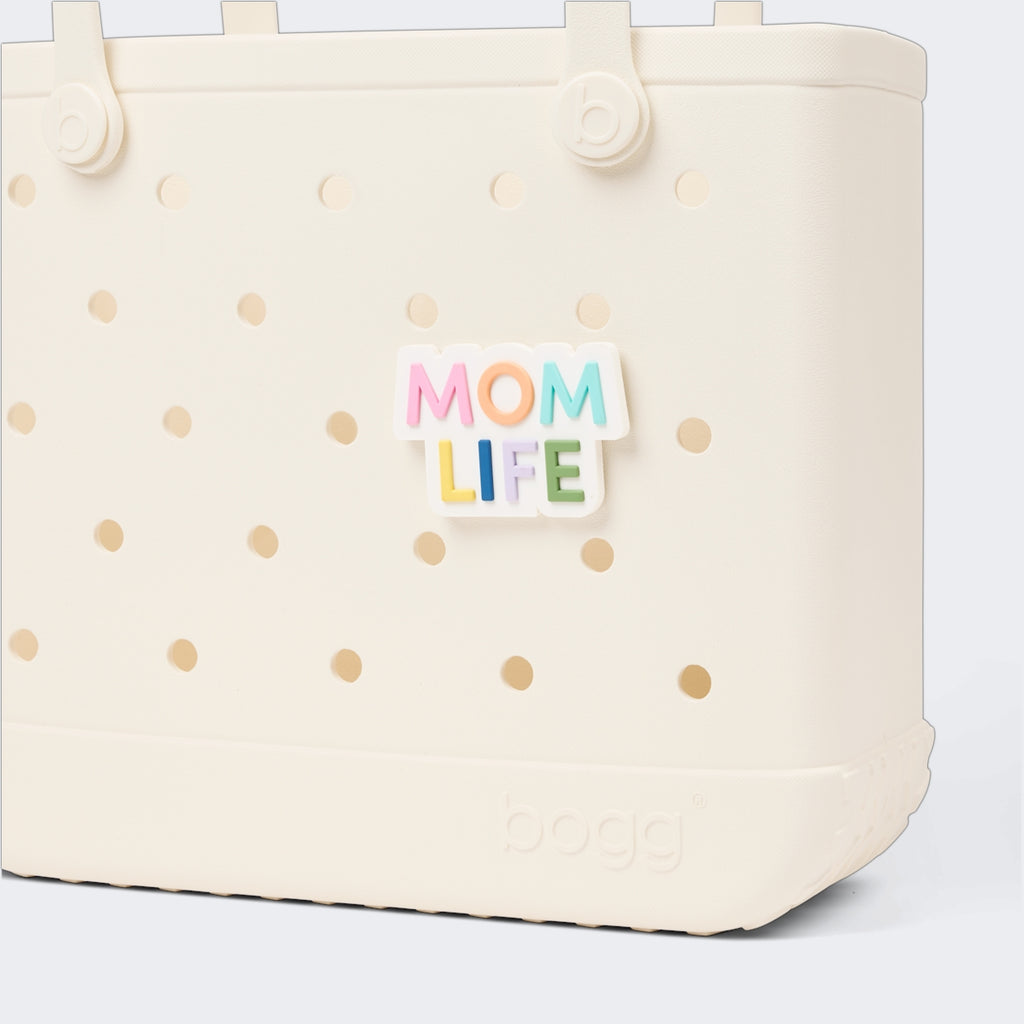 Bogg Bit Mom Life Seaside Family Tote Stylish Travel Friendly Deep Storage Interior for Pool Activities