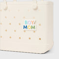 Bogg Bit Boy Mom Easy Clean Rubber Tote Travel Friendly Lightweight with Easy Clean Surface for Resort Holidays Travel Organizer Vacation Essentials for Women