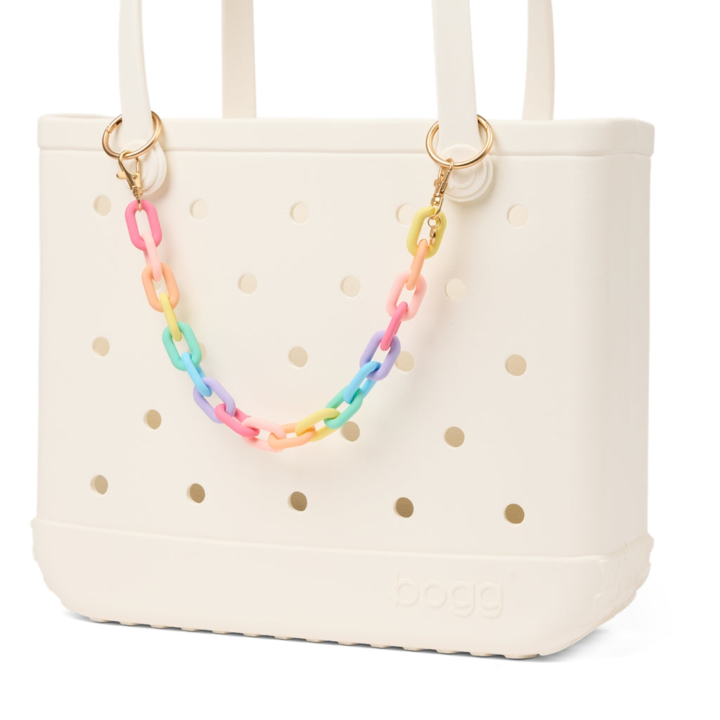 Bogg'd & Charmed Rainbow Chain Ocean Breeze Carryall Portable Travel Friendly Non Slip Bottom Design for Outdoor Sports