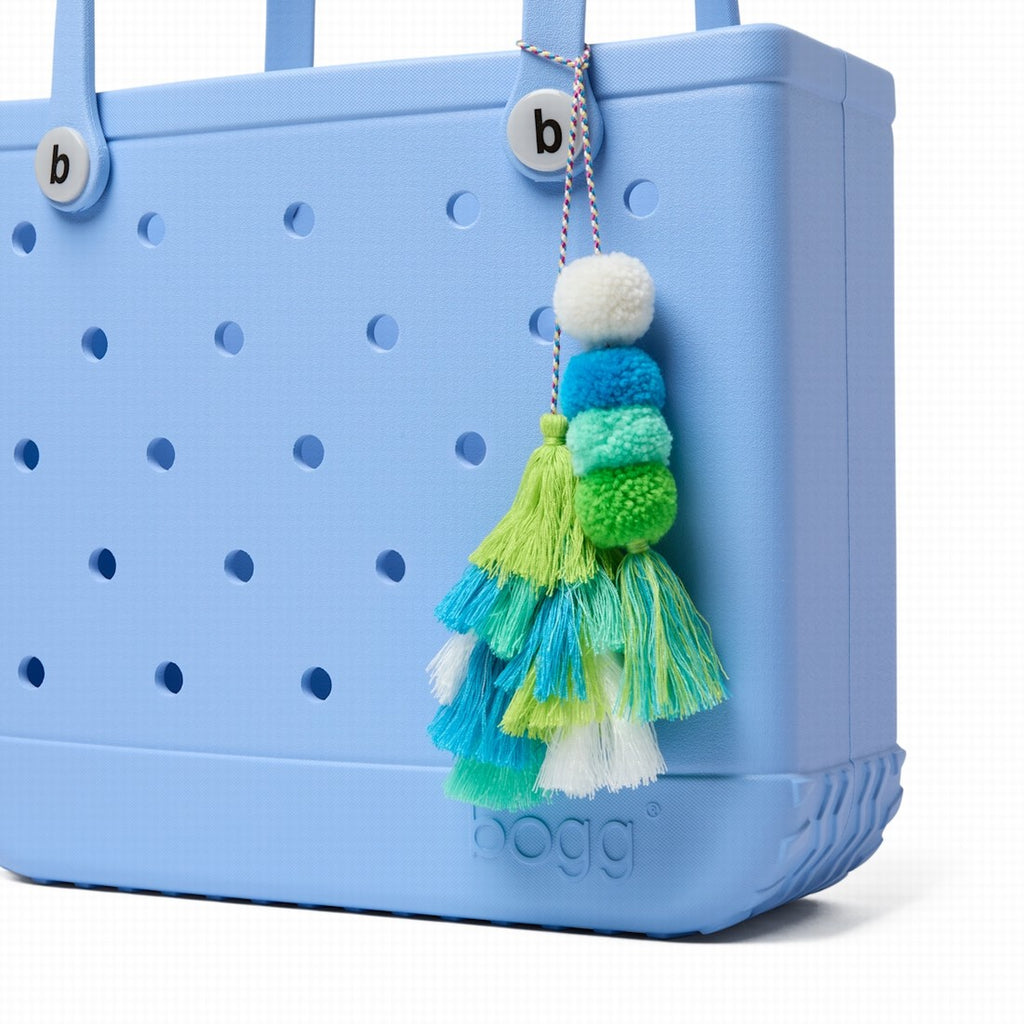 Bogg Bag Bauble Seaweed Double Tassel Yacht Day Travel Organizer Flexible Waterproof Waterproof Phone Pouch Included for Beach Holidays