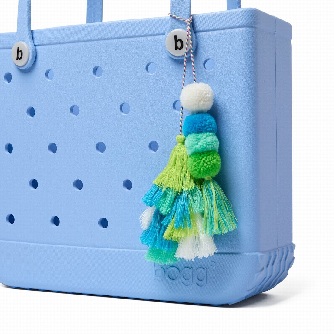 Bogg Bag Bauble Seaweed Double Tassel Yacht Day Travel Organizer Flexible Waterproof Waterproof Phone Pouch Included for Beach Holidays
