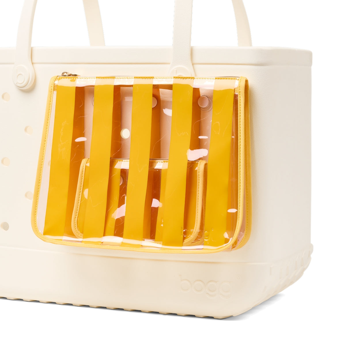 Bogg Bag Decorative Insert Limoncello Yellow Large Capacity Beach Carryall Sandproof Durable with Spacious Interior for Beach Vacation Travel Organizer Vacation Essentials for Women