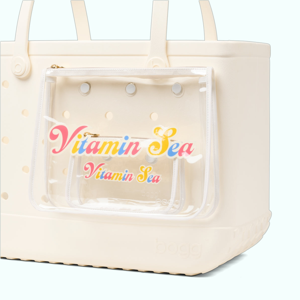 Bogg Bag Decorative Insert Vitamin Sea Yacht Day Travel Organizer Functional Multi Purpose Adjustable Shoulder Strap for Pool Activities