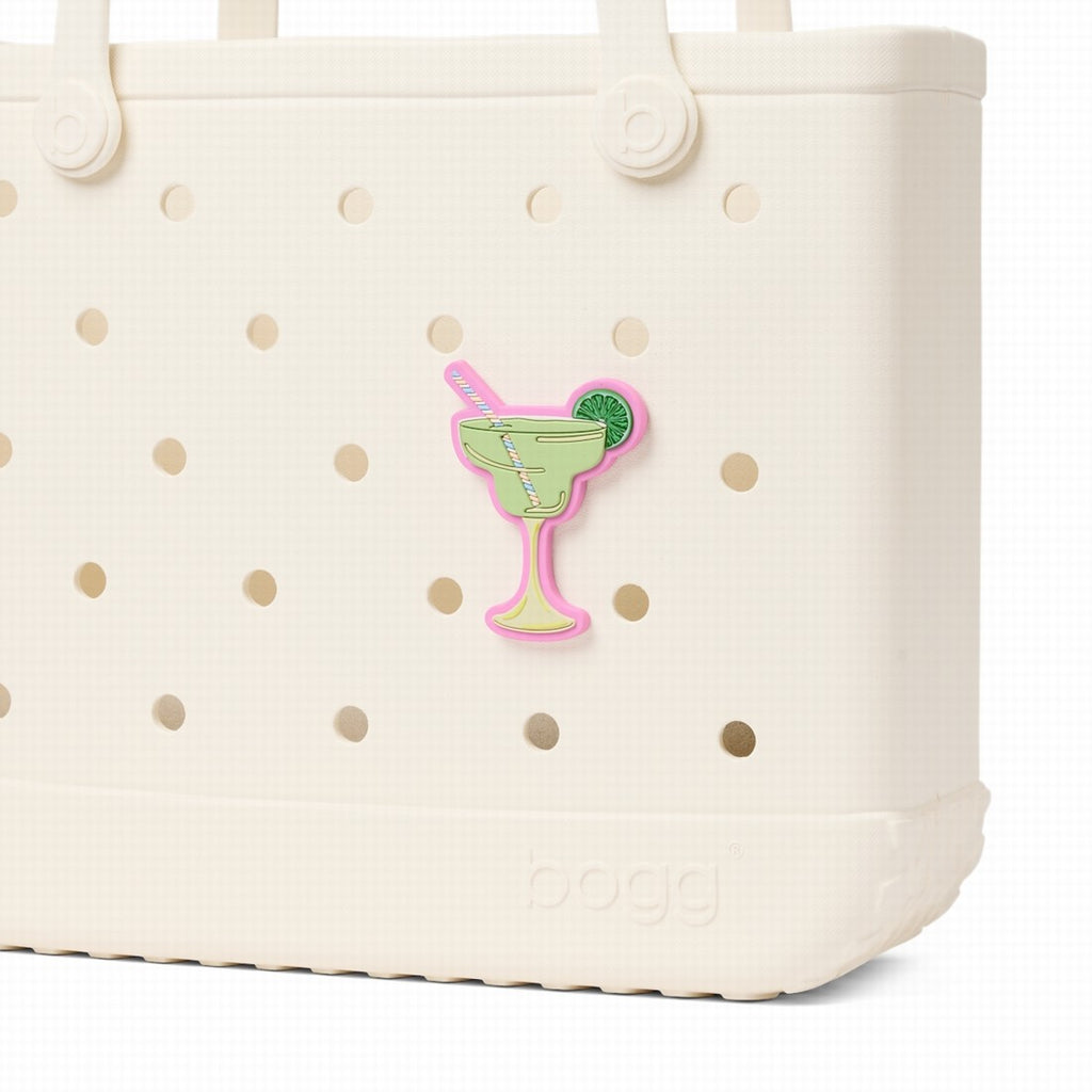 Bogg Bit Lime Margarita Women's Waterproof Beach Tote Large Capacity Travel Friendly with Reinforced Handles for Tropical Vacations Travel Organizer Vacation Essentials for Women
