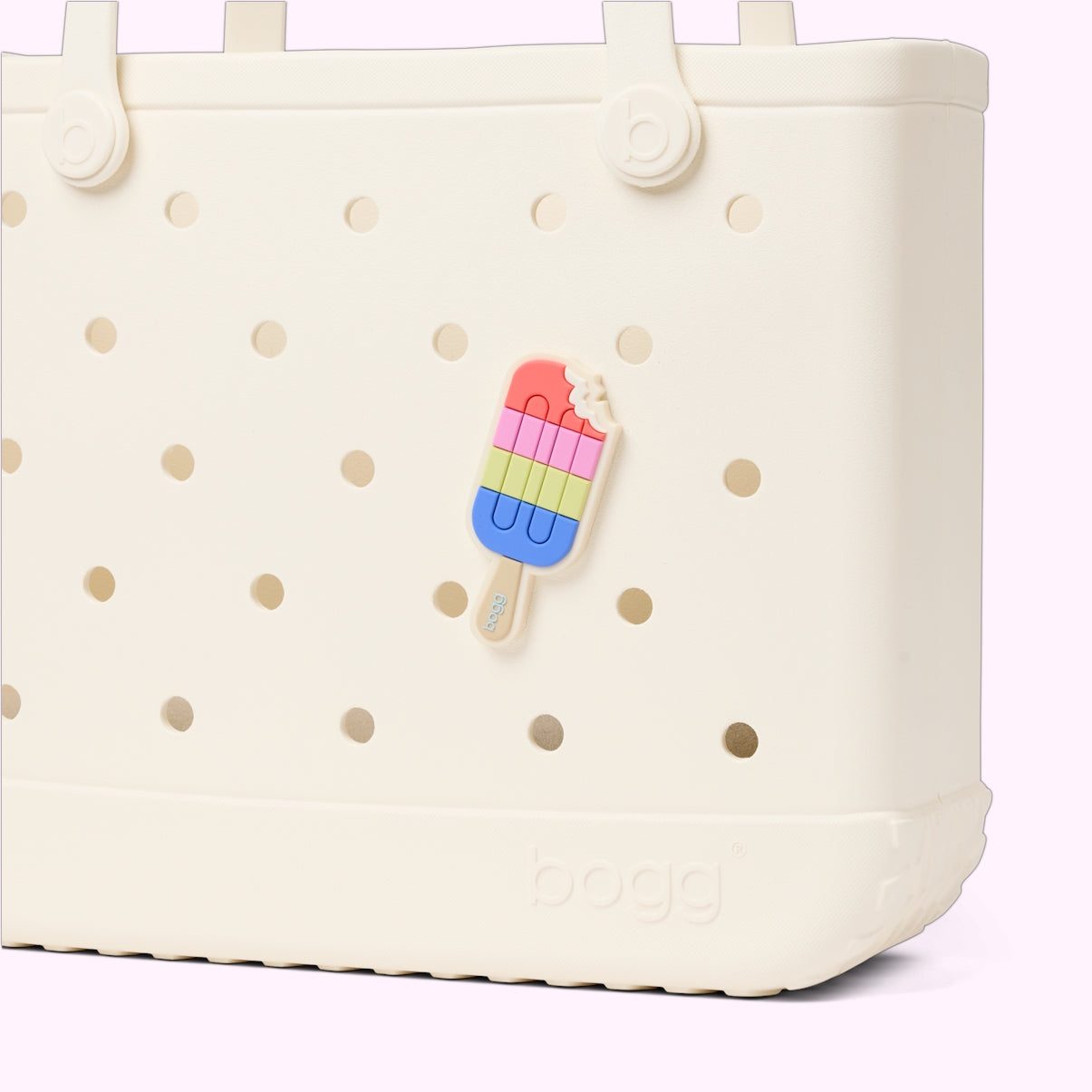 Bogg Bit Popsicle Waterfront Travel Tote Functional Tip Resistant Easy Maintenance Surface for Beach Holidays