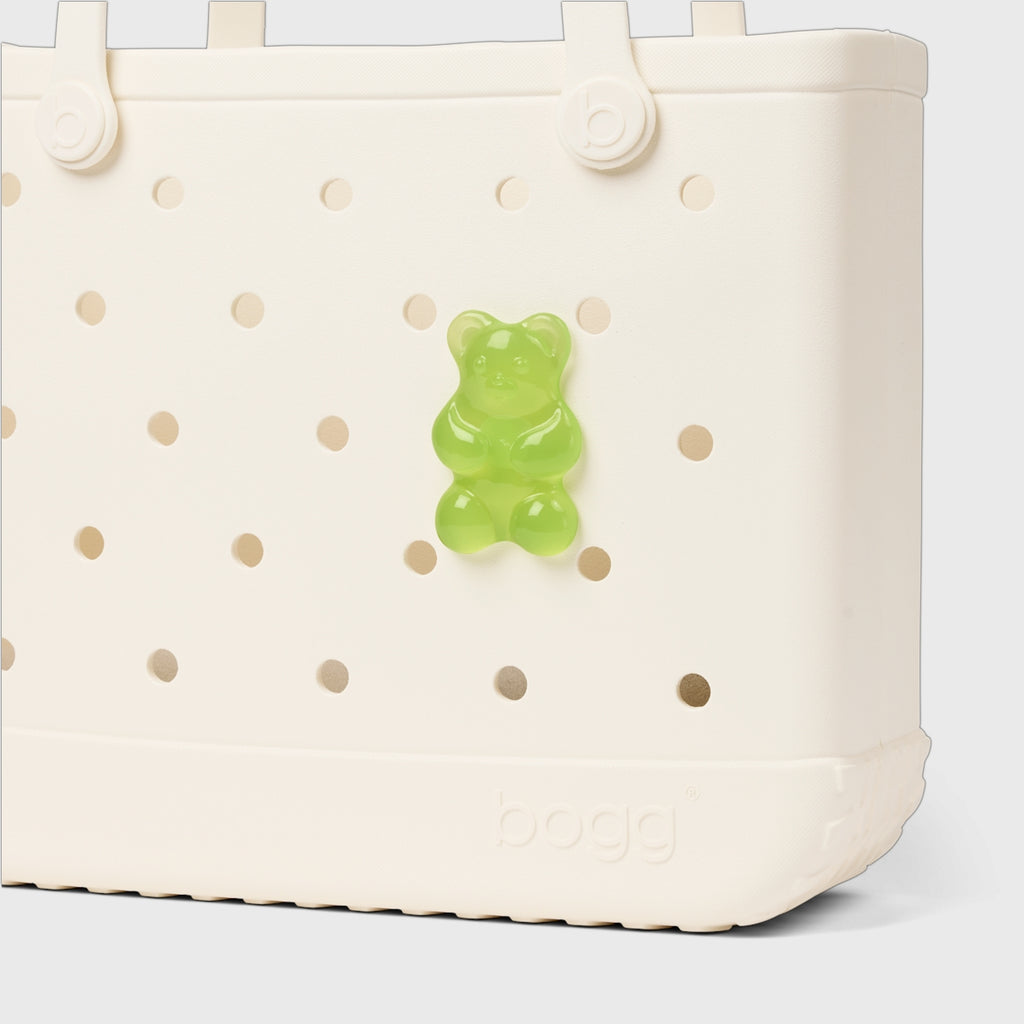 Bogg Bit Lime Gummy Bear Cruise Essentials Travel Tote Durable Washable with Extra Storage Compartments for Boat Trips Travel Organizer Vacation Essentials for Women