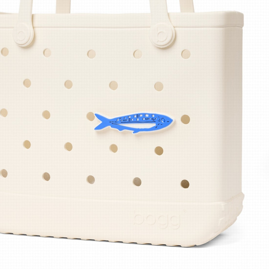 Bogg Bit Sardine Women's Waterproof Beach Tote Travel Friendly Durable with Travel Accessory Pouch for Tropical Vacations Travel Organizer Vacation Essentials for Women