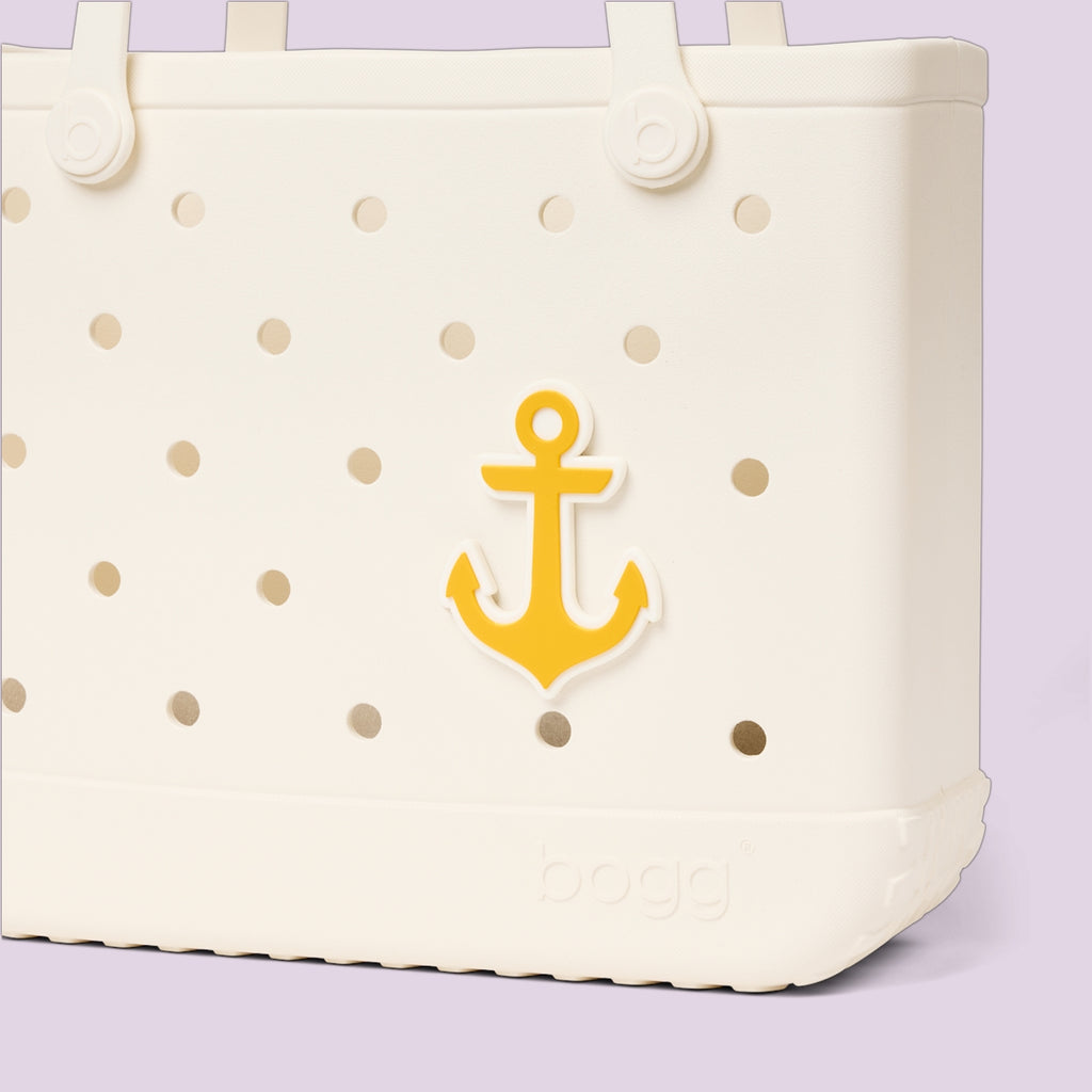 Bogg Bit Limoncello Yellow Anchor Outdoor Journey Tote Luxury Oversized Open Top Access Access for Beach Holidays