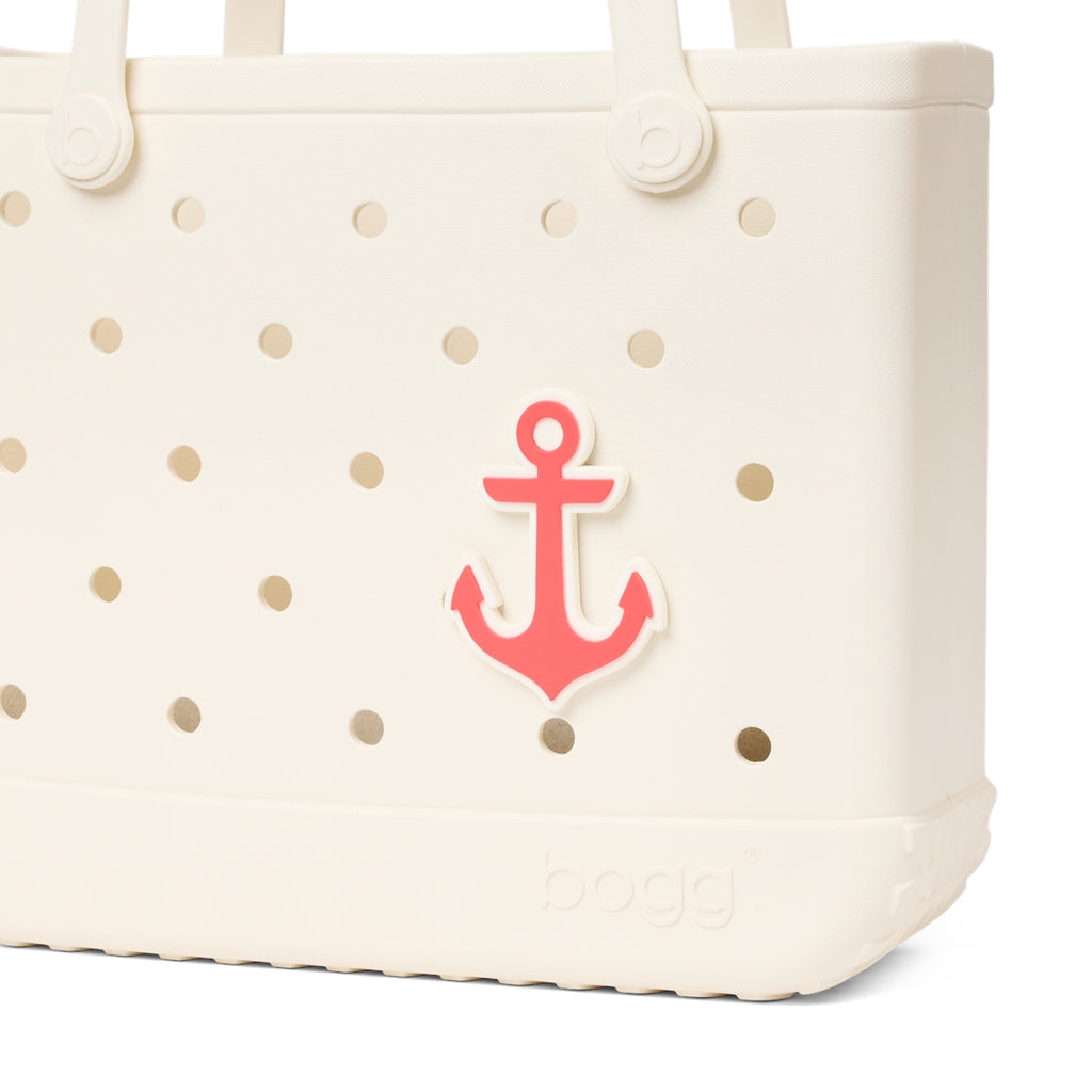 Bogg Bit Capri Coral Anchor Water Activity Organizer Heavy Duty Large Capacity Reinforced Grip Handles for Weekend Travel