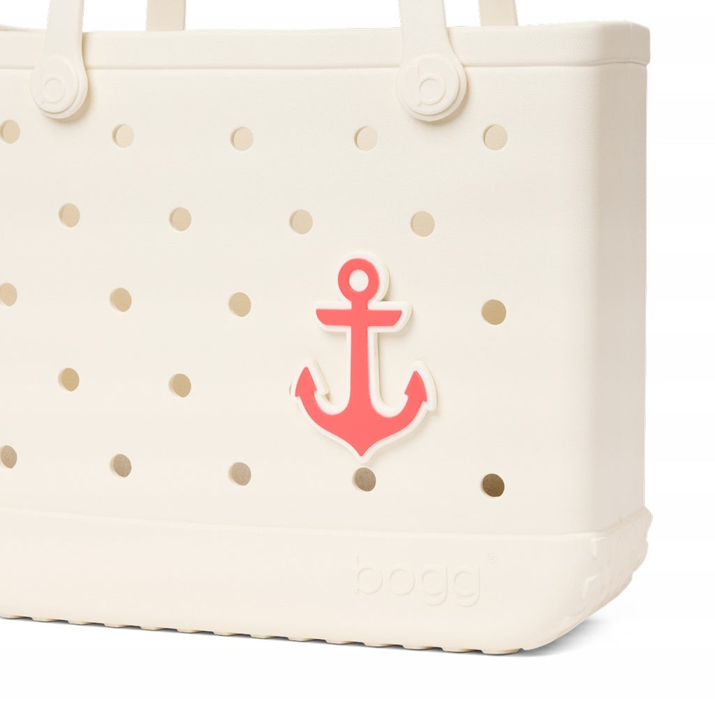 Bogg Bit Capri Coral Anchor Vacation Essentials Beach Organizer Tip Resistant Tip Resistant with Waterproof Phone Pouch for Tropical Vacations Travel Organizer Vacation Essentials for Women