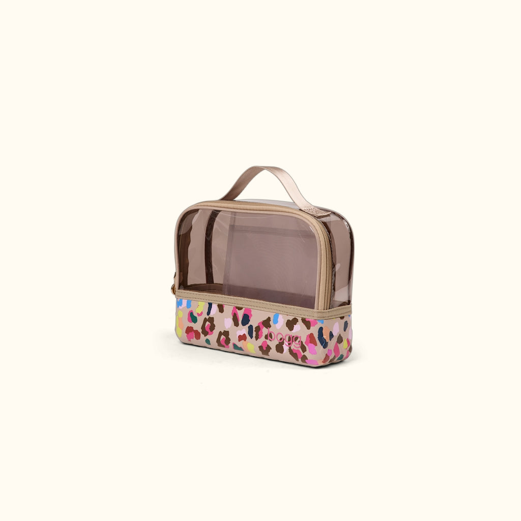 Boggs N' Ends Neon Jungle Beach Vacation Carryall Functional Oversized Open Top Access Access for Pool Activities