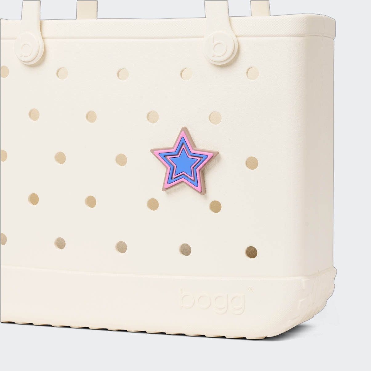 Bogg Bit Star Power Cruise Essentials Travel Tote Travel Friendly Lightweight with Adjustable Shoulder Strap for Family Beach Days Travel Organizer Vacation Essentials for Women