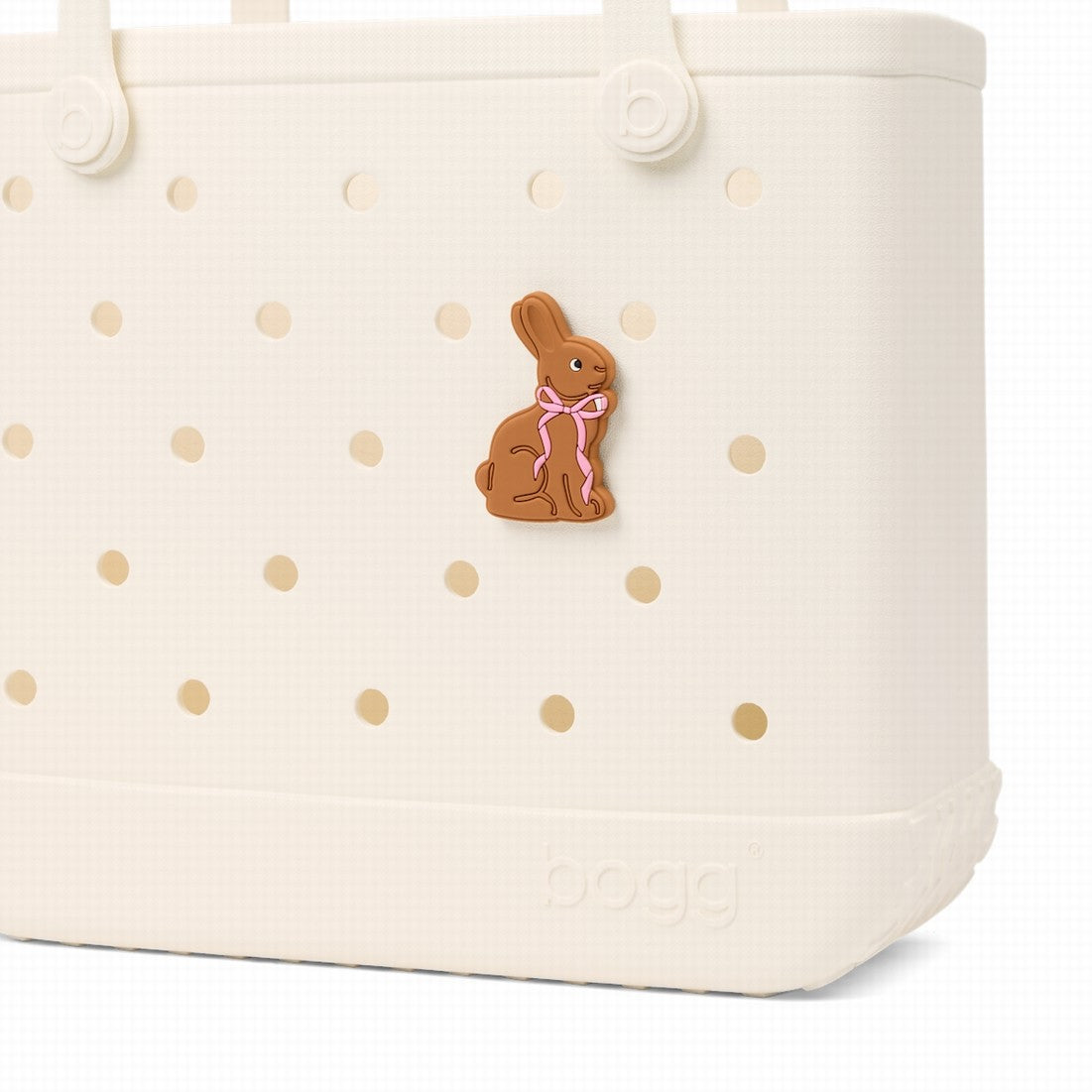 Bogg Bit Easter Bunny Poolside Essentials Organizer Ultra Durable Waterproof Bonus Cosmetic Bag Included for Women
