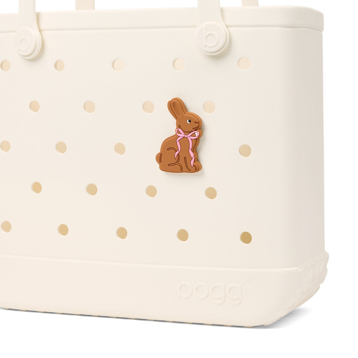 Bogg Bit Easter Bunny Sand Resistant Beach Storage Bag Tip Resistant Tip Resistant with Spacious Interior for Beach Vacation Travel Organizer Vacation Essentials for Women